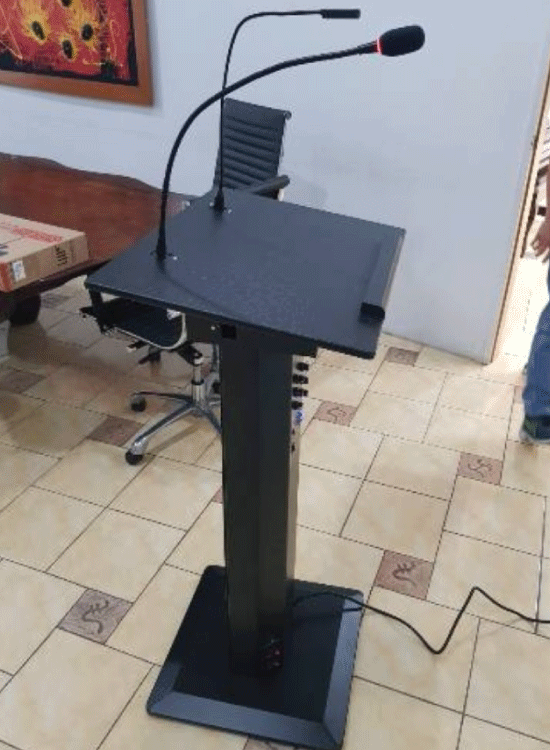 UP CAAFI Donation: Four (4) Sets Stand-Alone Lecterns